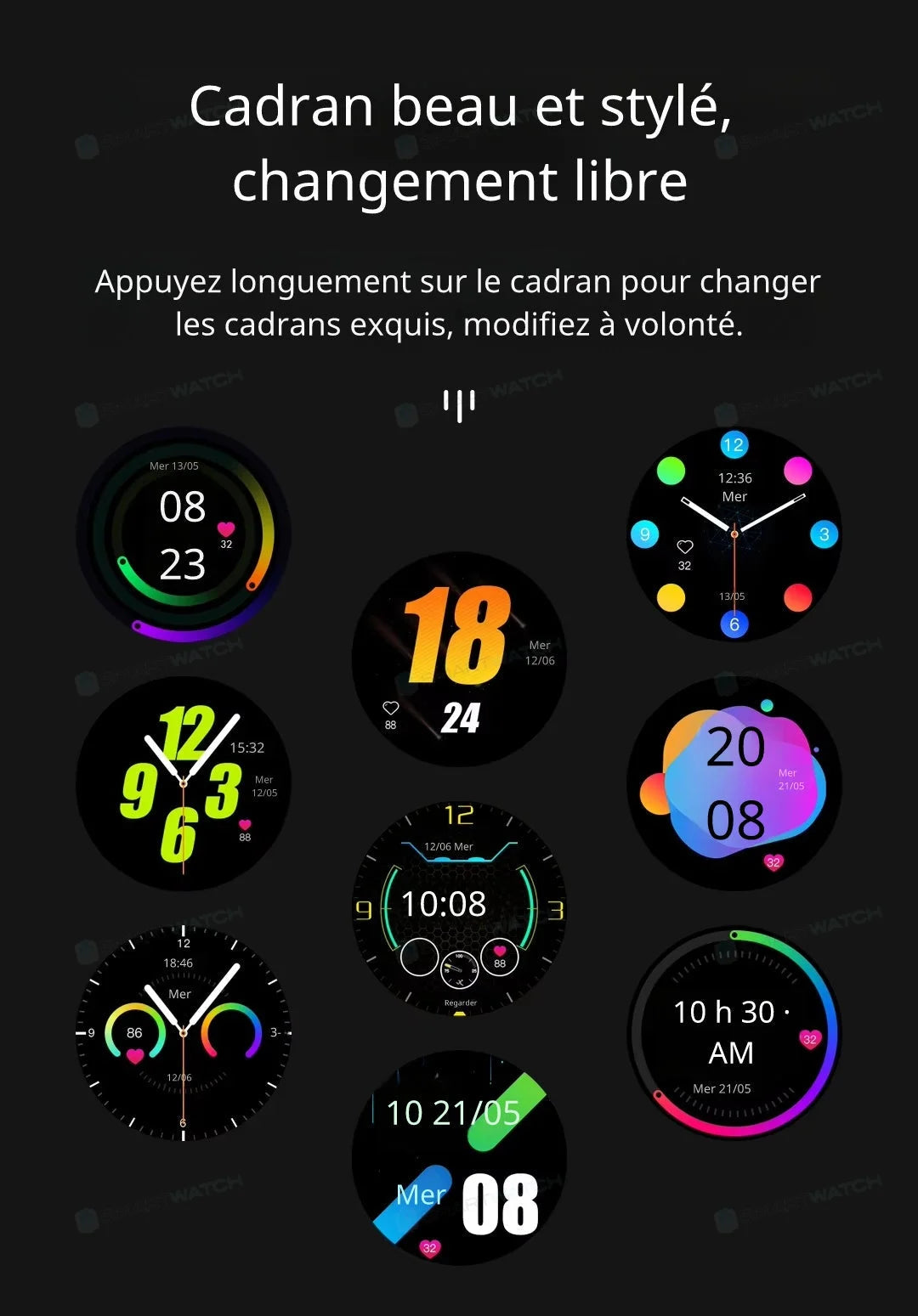 Montre Connectée Enfant capteur fréquence cardiaque et GPS 4G | Sportwatch+ SW9401