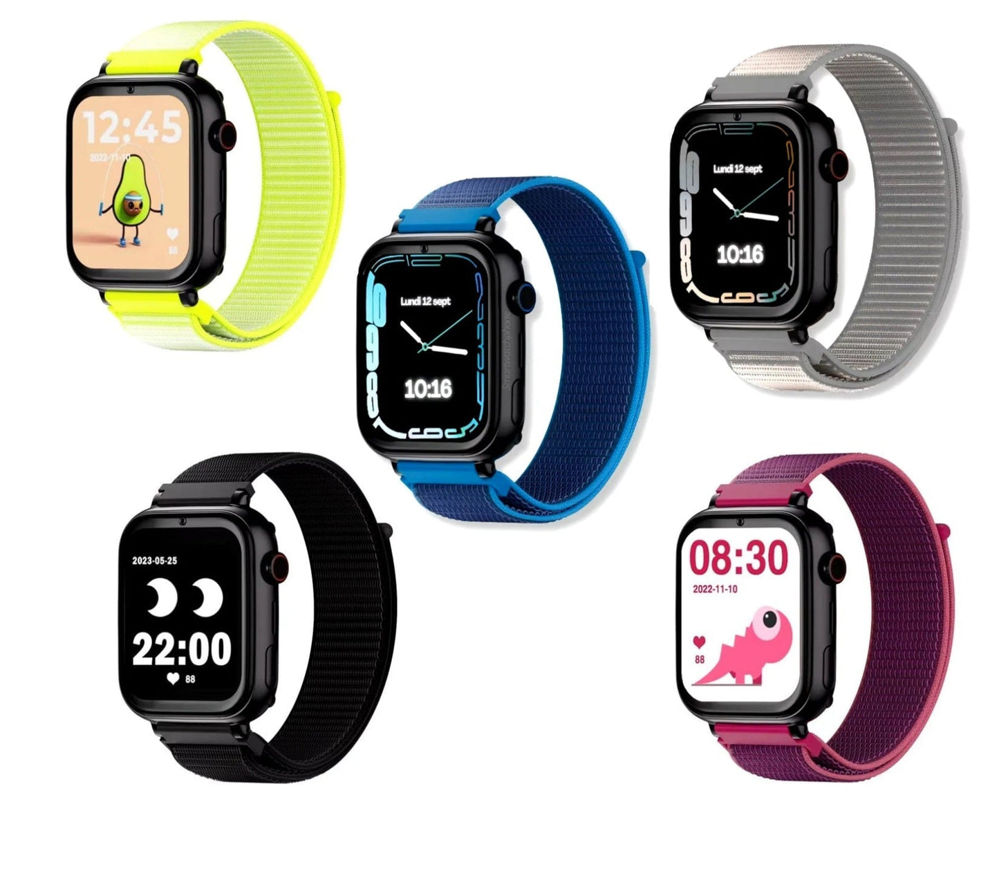 Montre Connectée enfant et ados 4G GPS SW-9417 avec appels vidéo et contacts approuvés