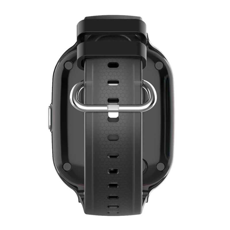 Montre connectée enfant GPS 4G SW-8258 vue arrière avec bracelet silicone et boucle métal