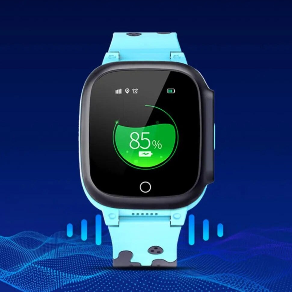 Montre Connectée Enfant GPS 4G SW-9158 avec indicateur de batterie à 85% écran clair