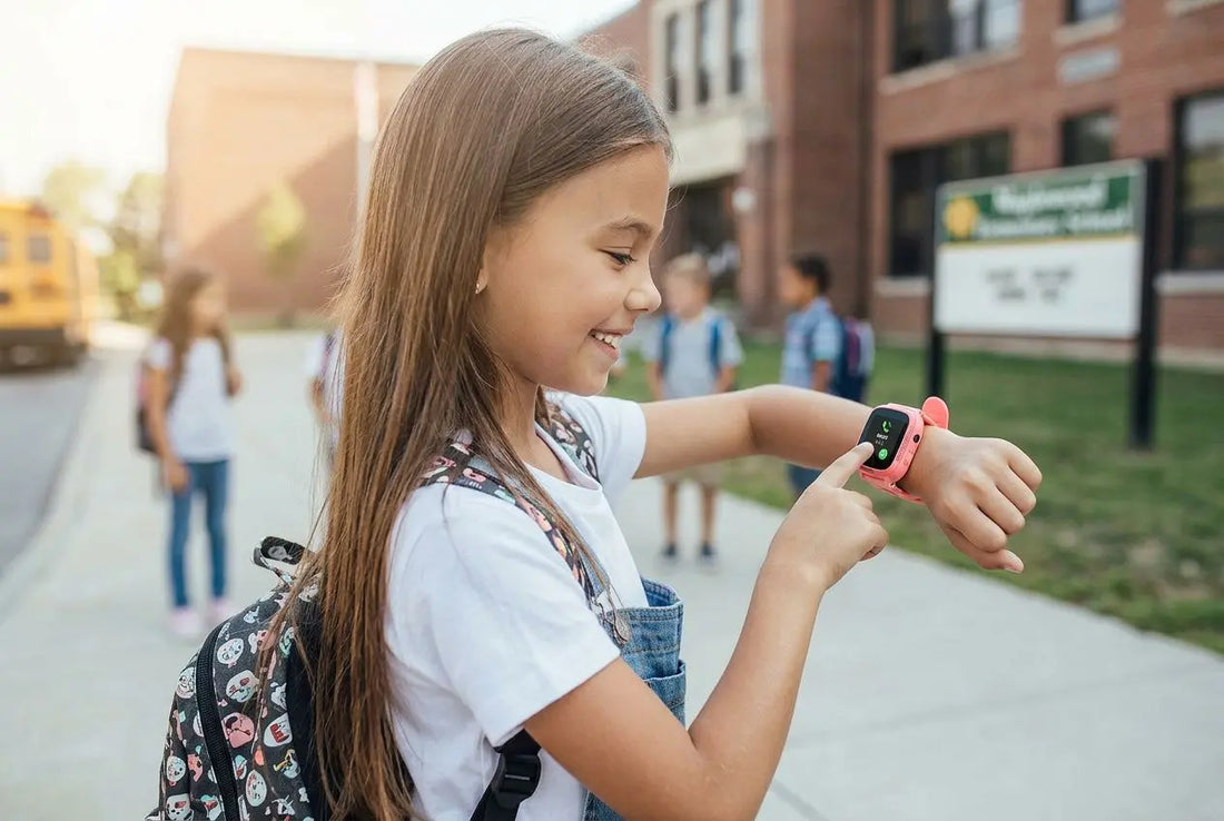 Montre connectée enfant : appel bidirectionnel, GPS et 4G