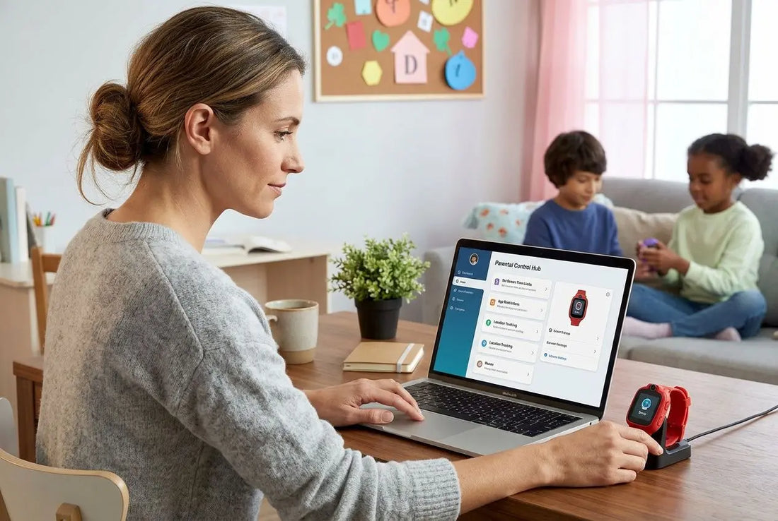 Configurer le contrôle parental sur une montre pour enfant
