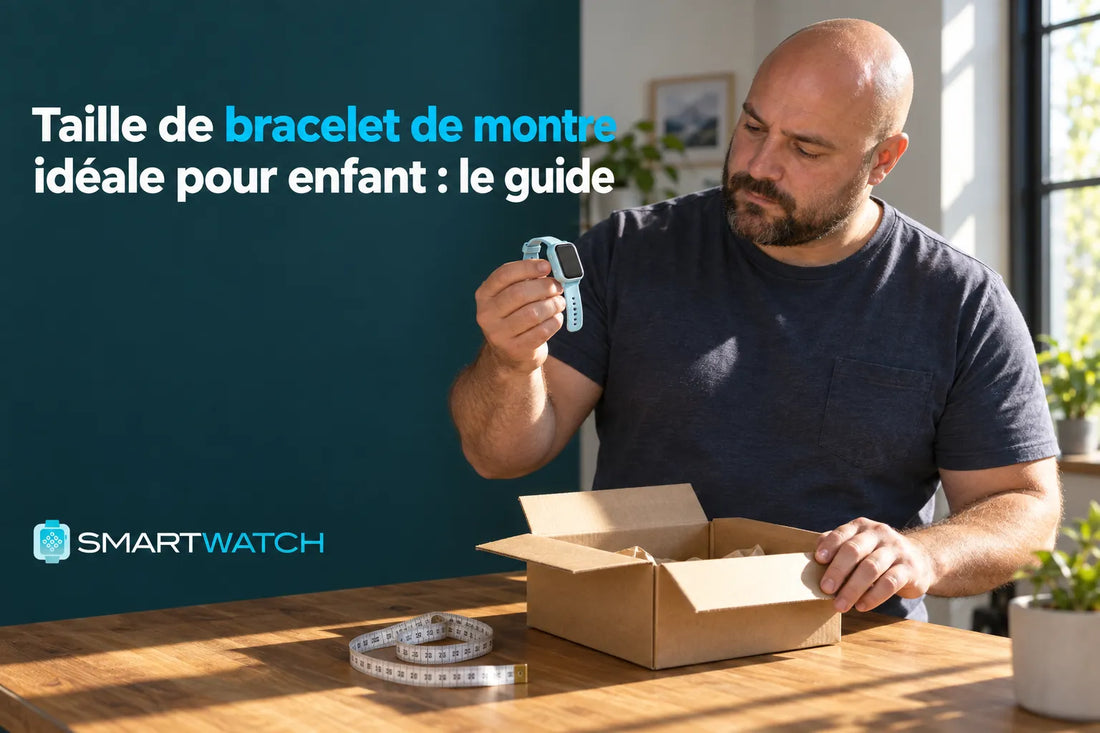 Taille de bracelet de montre idéale pour enfant : le guide