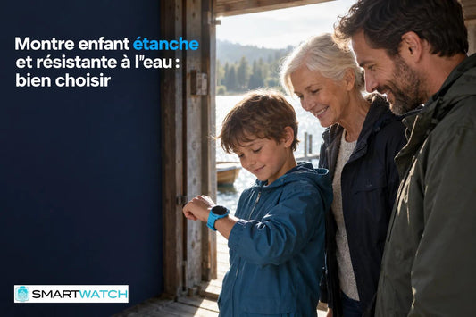 Montre enfant étanche et résistante à l'eau : bien choisir