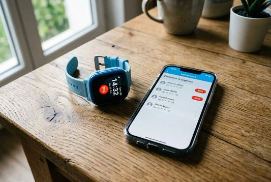 Comment enregistrer des contacts d'urgence sur ma montre