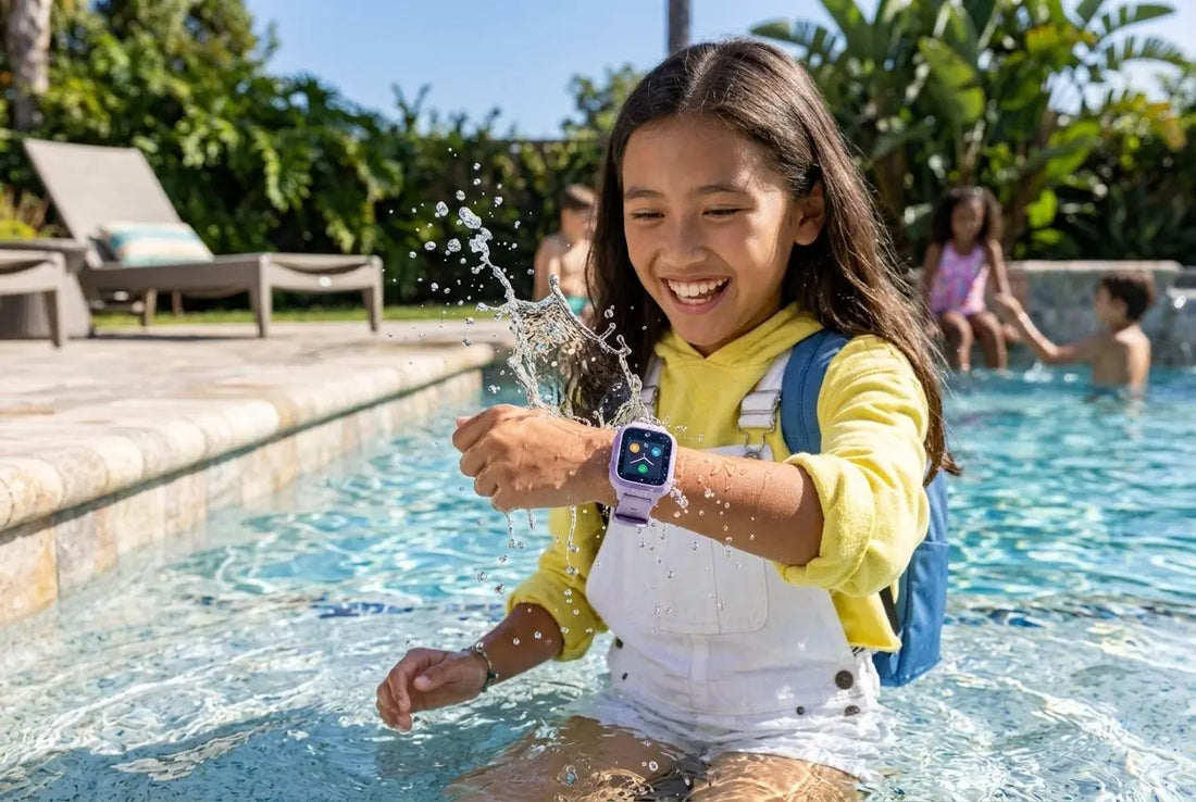 Montre connectée enfant waterproof : guide des meilleures montres connectées enfants étanches