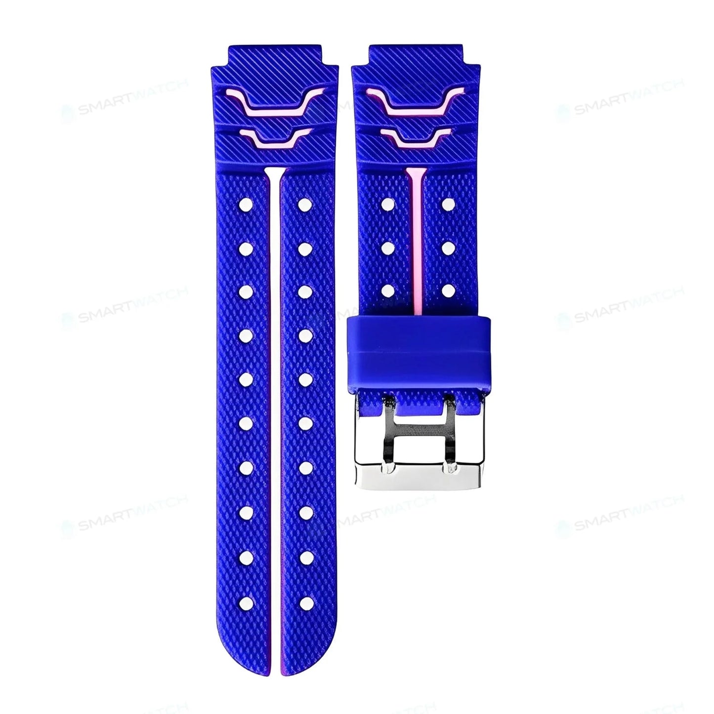 Rose Bracelet de Remplacement en Silicone Confortable pour Montre Connectée Enfant SW-7124, SW-9158