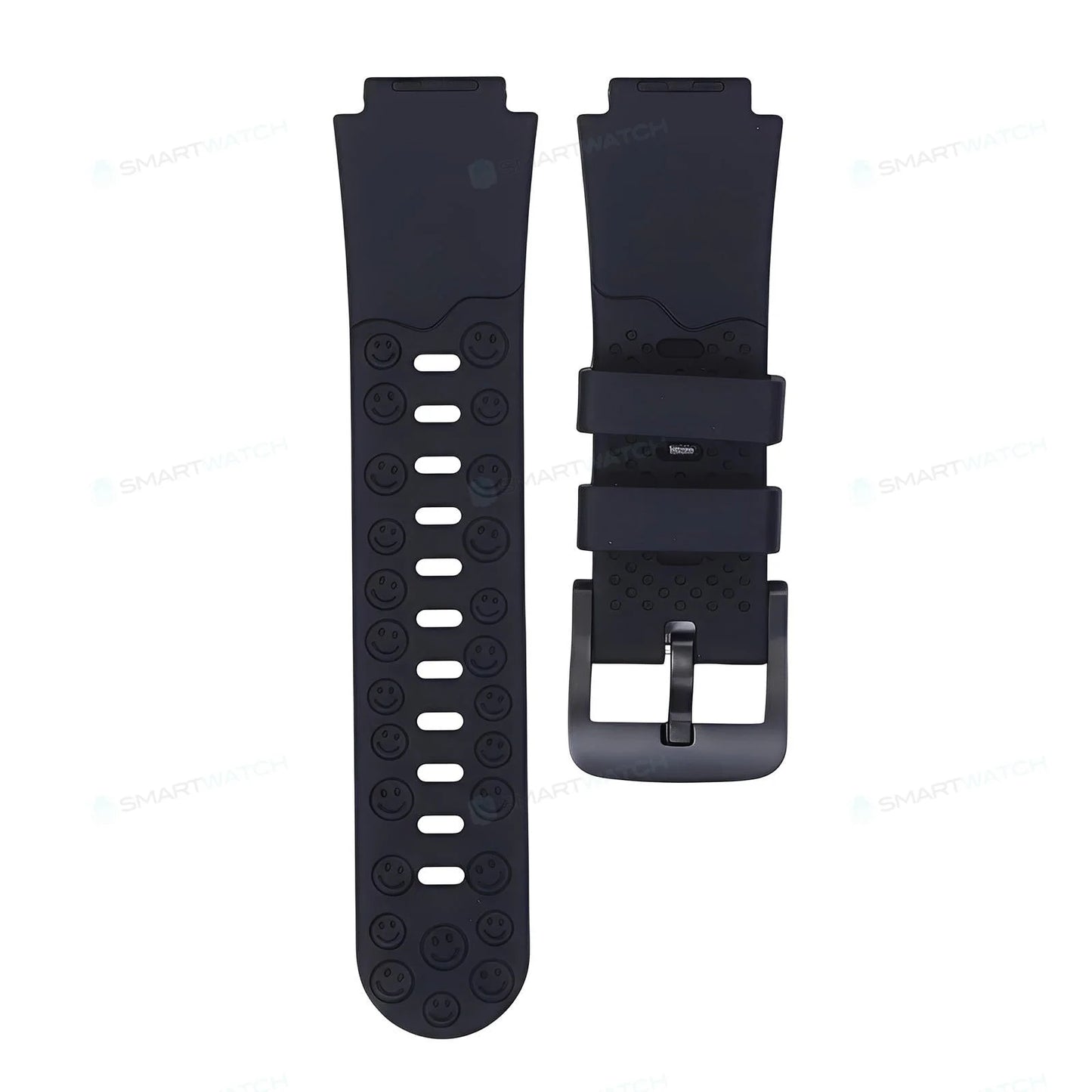 Noir / 16mm Bracelet de Remplacement Montre Connectée Enfant SW-9158, SW-7124, Couleurs Variées 16mm
