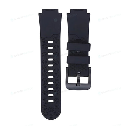 Noir / 16mm Bracelet de Remplacement Montre Connectée Enfant SW-9158, SW-7124, Couleurs Variées 16mm