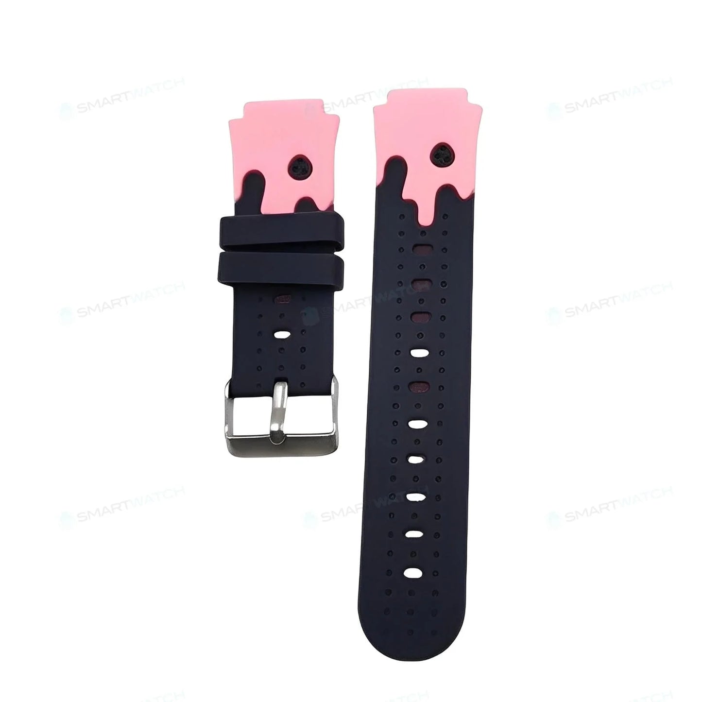 Rose / 16mm Bracelet de Remplacement Montre Connectée Enfant SW-9158, SW-7124, Couleurs Variées 16mm