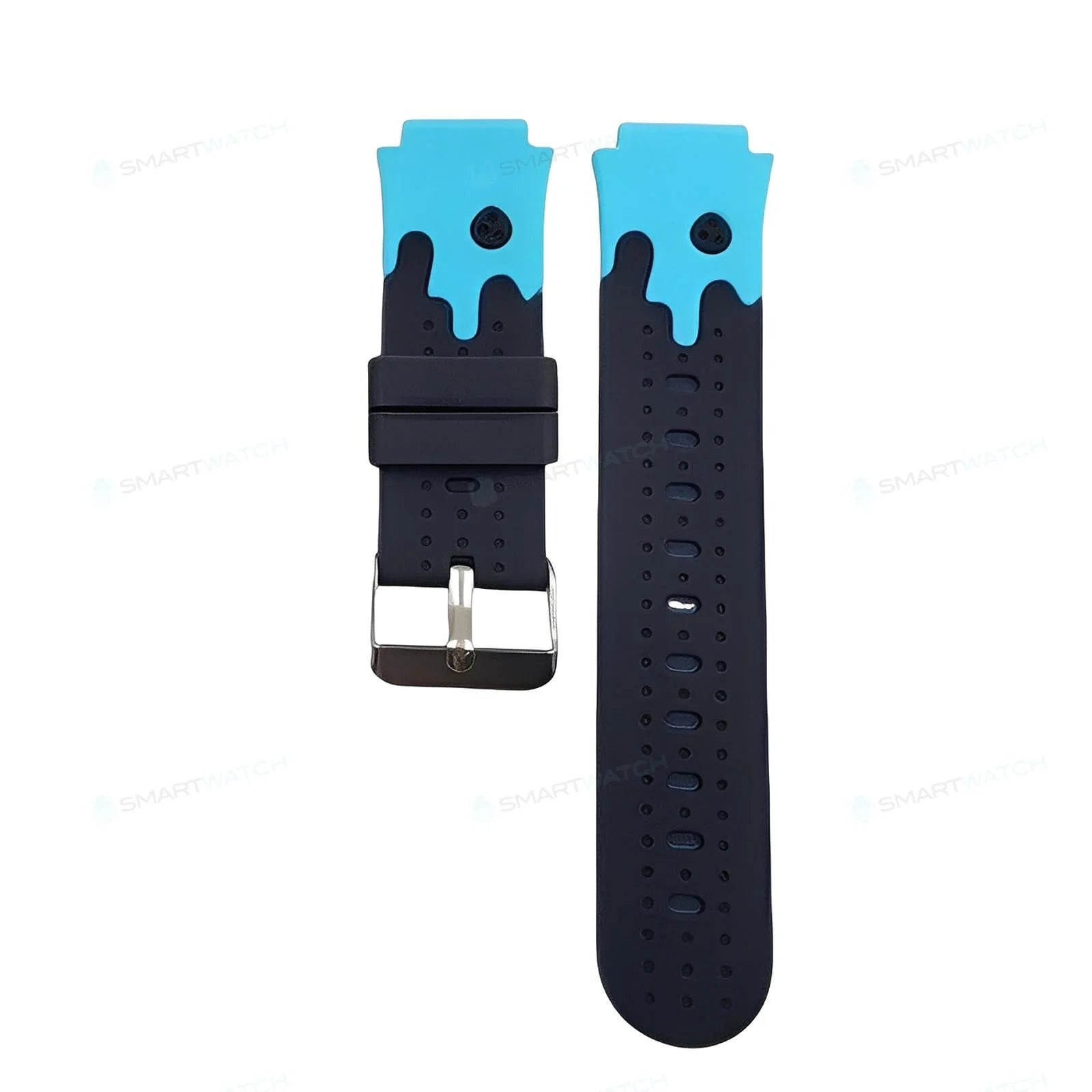 Bleu / 16mm Bracelet de Remplacement Montre Connectée Enfant SW-9158, SW-7124, Couleurs Variées 16mm
