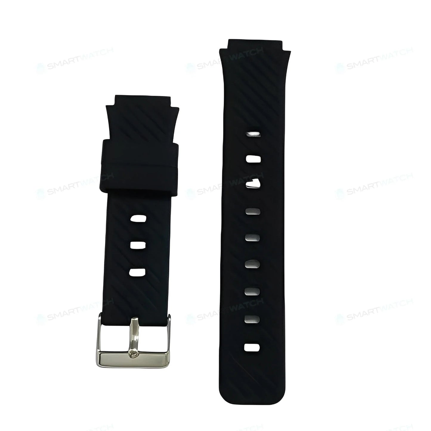 Noir Bracelet de Remplacement Silicone Robuste pour Montre Connectée Enfant SW-8185
