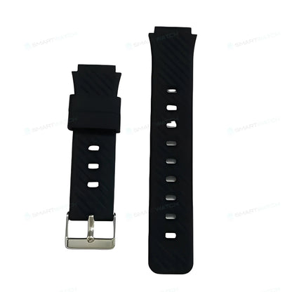 Noir Bracelet de Remplacement Silicone Robuste pour Montre Connectée Enfant SW-8185