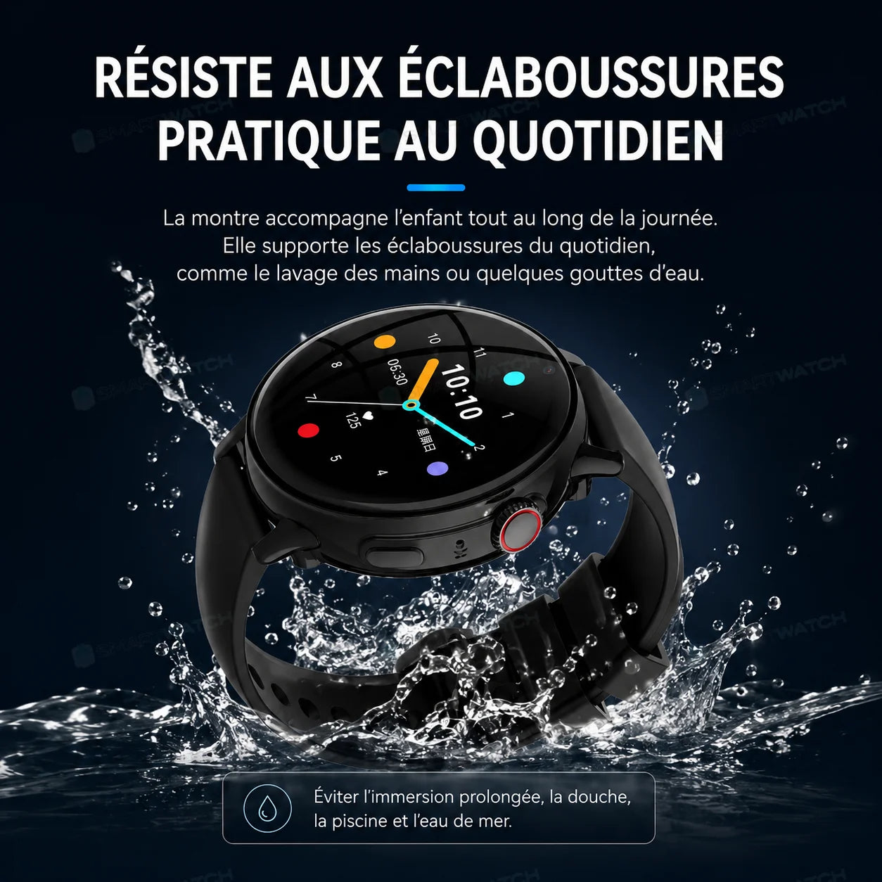 Montre connectée enfant 4G avec GPS, appels vidéo | PureVision SW9150