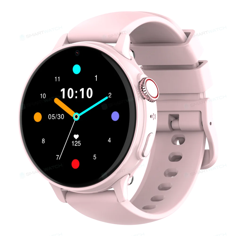 Rose Montre connectée enfant 4G avec GPS, appels vidéo | PureVision SW9150