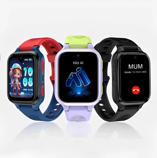 Montre Connectée enfant 4G GPS intelligence artificielle| AI Pro - Ecran AMOLED