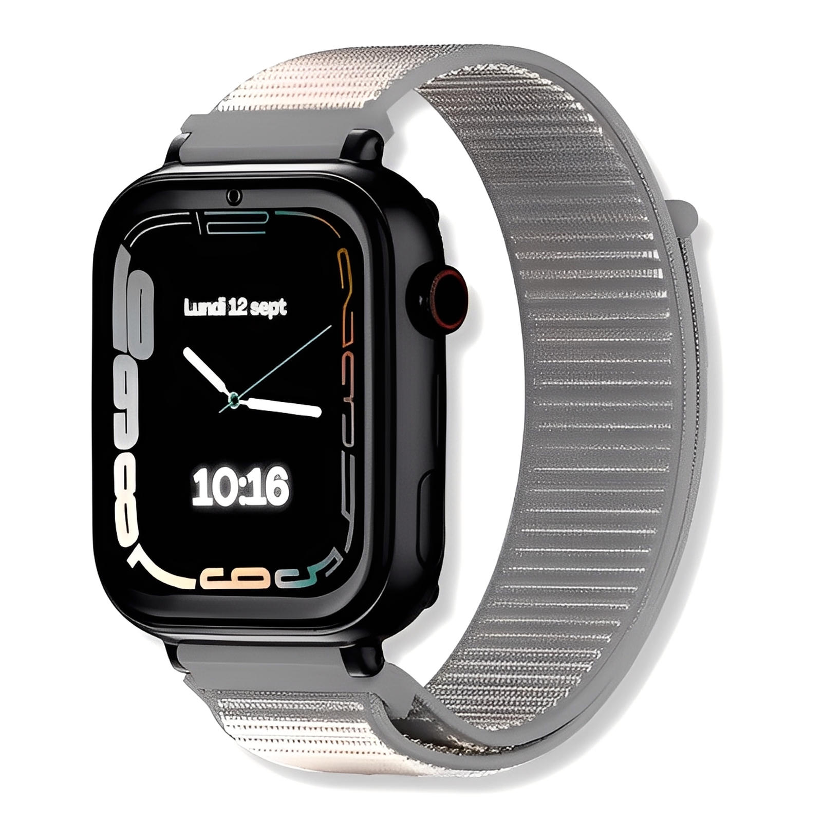 Gris Montre Connectée enfant 4G GPS | VisionKid Pro - SW9417