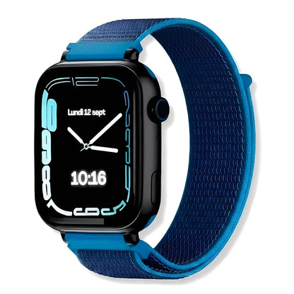 Bleu Montre Connectée enfant 4G GPS | VisionKid Pro - SW9417