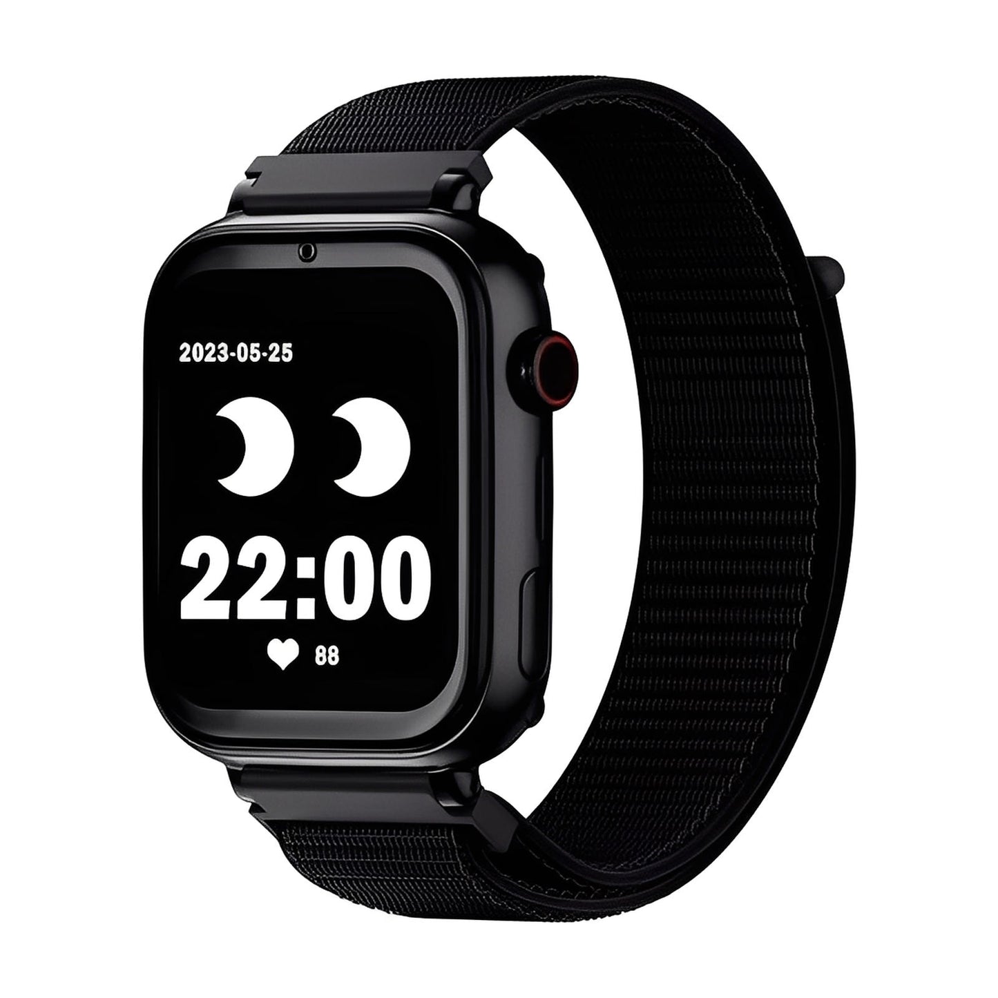 Noir Montre Connectée enfant 4G GPS | VisionKid Pro - SW9417