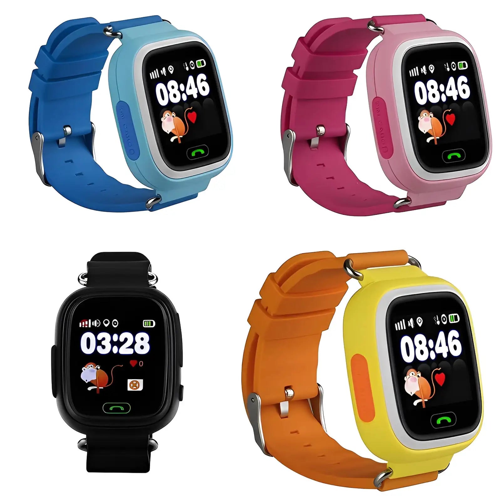 Montre Connectée Enfant avec GPS - Capteur retrait poignet| Mini Explorer - SW7999