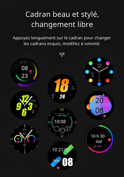 Montre Connectée Enfant capteur fréquence cardiaque et GPS 4G  | Sportwatch+ SW9401