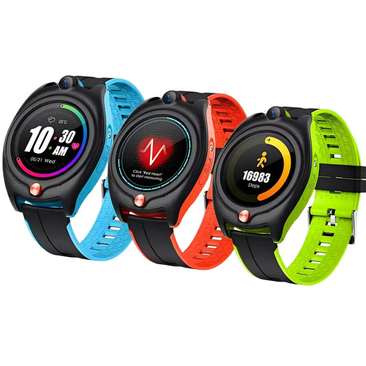 Montre Connectée Enfant capteur fréquence cardiaque et GPS 4G  | Sportwatch+ SW9401