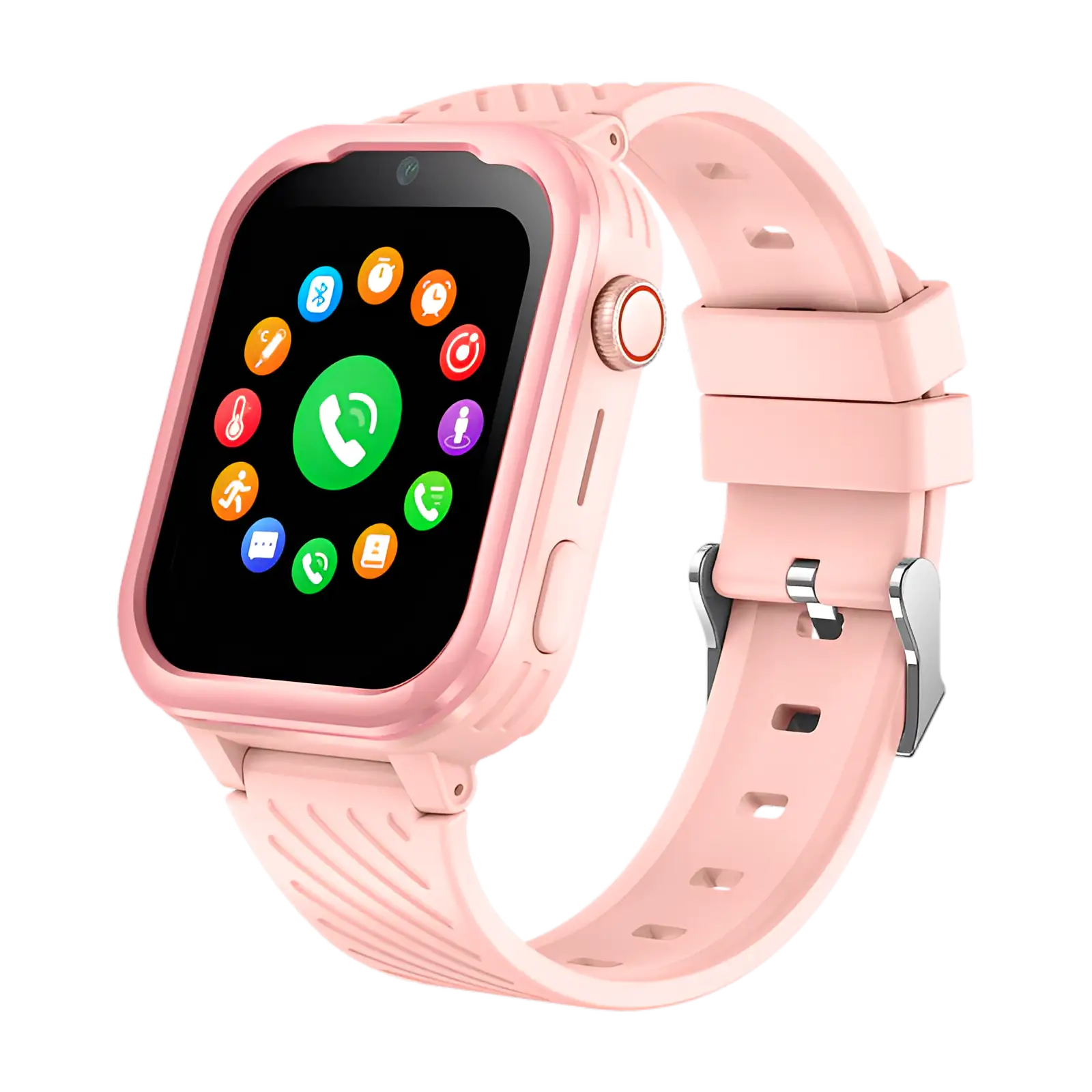 Rose Montre Connectée Enfant GPS 4G bouton SOS | MaxStyle - SW8185
