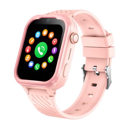 Rose Montre Connectée Enfant GPS 4G bouton SOS | MaxStyle - SW8185