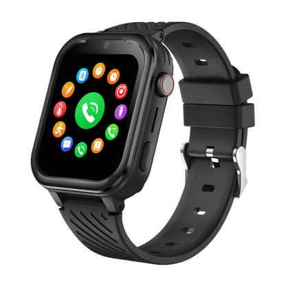 Noir Montre Connectée Enfant GPS 4G bouton SOS | MaxStyle - SW8185