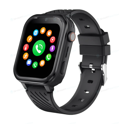 Noir Montre Connectée Enfant GPS 4G bouton SOS | MaxStyle - SW8185