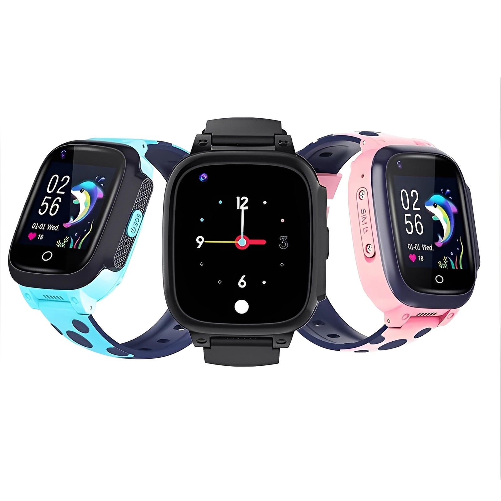 Montre Connectée Enfant GPS 4G & thermomètre | Junior+ SW9158