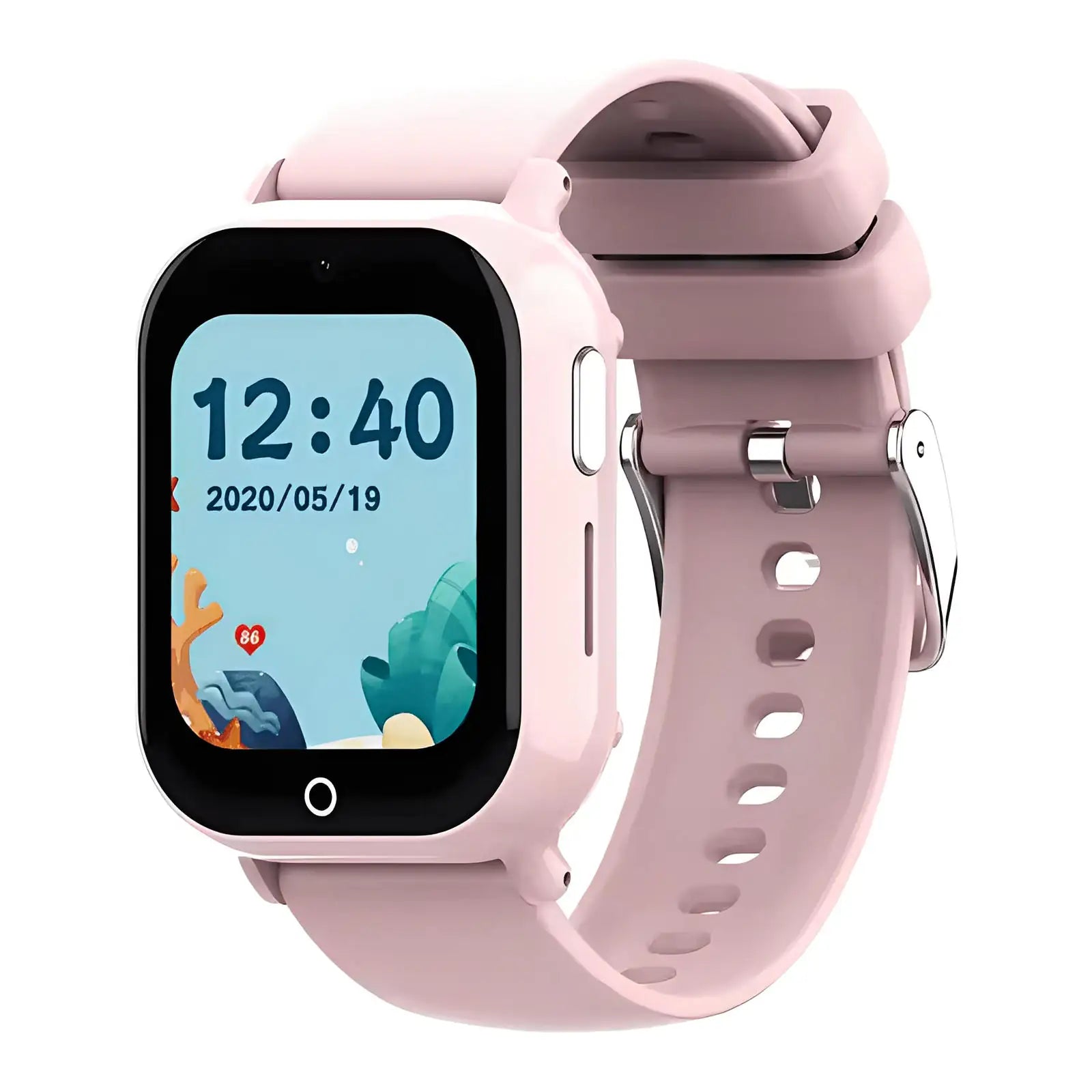 Rose Montre Connectée Enfant GPS appel & message | Explorer+ SW7561