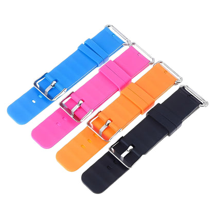 Bracelet de Montre Connectée Enfant SW-7999 Silicone Souple Coloré Remplacement Durable
